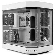 Hyte Y60 Tempered Glass Mid Tower Case Snow