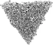 GLSTOY Fragments 200g Bulk Gloss Glitter for DIY Craft Epoxy Art Nail Art Painting