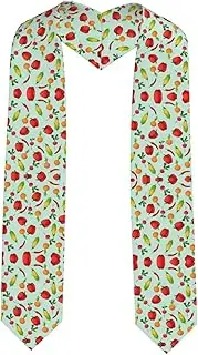 [SKKNT] Beautiful Butterflies Print Graduation Shawl Stole For Academic Commencements Honor Sash Congratulations Gift