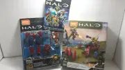 Mega Construx Halo Infinite Turret Takedown+Breacher exosuit+10 annv mystery bag