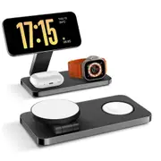 3 in 1 Wireless Charger Dock Charging Station for Apple Watch iPhone AirPods