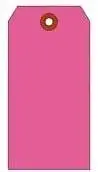 Shipping Tag, Med. Wt, Fluor Pink, Sz #4 (2-1/8" x 4-1/4"), Plain - Box of 1000