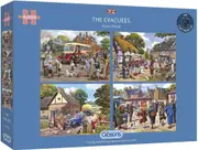 Gibsons - The Evacuees Puzzle 4 x 500pc