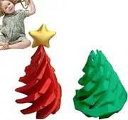 Christmas Tree Spiral Cone - Printed Fidget Toys Impossible Christmas Tree | Spiral Cone Fidget Toy, Impossible Christmas Tree for Home Studio