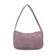 Crocodile Pattern bag Women Underarm Bag Vintage Design PU Leather Ladies Small Shoulder Bags Female Tote Baguette Handbags