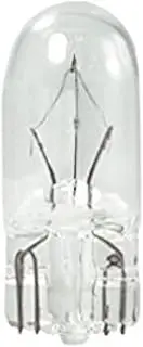 10 Pack 5 Watt T3 1/4 Wedge Base 12 Volt 20000 Hour Clear Xenon Lightbulb
