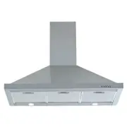 Viali 900mm Canopy Rangehood in Stainless Steel