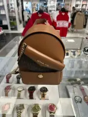 Michael Kors Maisie XS 2IN1 Travel School Backpack Shoulder Bag - Luggage