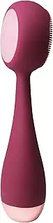 PMD Clean Pro RQ - Smart Facial Cleansing Device with Silicone Brush & Rose Quartz Gemstone ActiveWarmth Anti-Aging Massager - Waterproof - SonicGlow Vibration - Lift, Firm, and Tone Skin on Face and Body