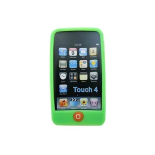 J4 Home豆款第四代 iPod Touch果凍套(綠)