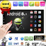 7" 2 Din Android 8.1 Car Radio GPS Navigation WIFI Bluetooth with 12 LED Camera