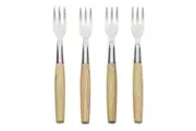 4pc Ecology 16cm Alto Tapas Forks Set Cutlery Tableware Kitchen Serving Utensil