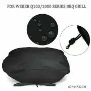 Portable BBQ Stove Grill Cover Waterproof UV Resistant For Weber Q100 Q1000