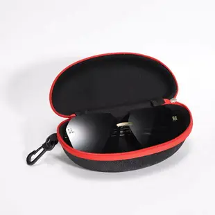 大號眼鏡盒太陽鏡近視眼鏡拉鏈眼睛盒男女便攜大框運動鏡盒墨鏡盒