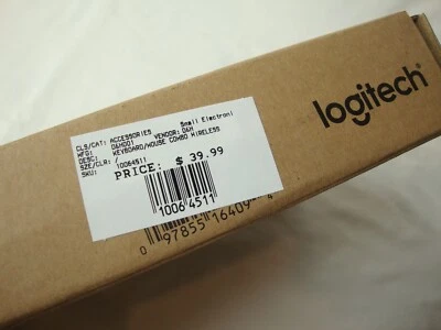 Logitech Keyboard Mouse Combo Set MK270 Wireless New In Box Unused