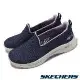 Skechers 休閒鞋 Go Walk Arch Fit 寬楦女鞋 粉紅絲帶限定款 藍 瞬穿 896263WNVLV