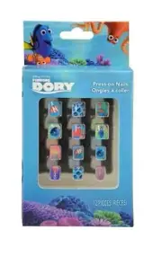 Finding Dory Girl's Press On Nails 12 Pieces Set