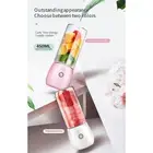 Portable Electric Fruit Juicer Blender for Fruit Shakes and Smoothies Office