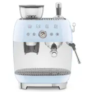 Smeg Espresso Coffee Machine - Blue EGF03PBAU