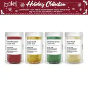 Christmas Collection Luster Dust Combo Pack A (4 PC SET) 25 Gram Jar