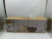 Original Mason Stemless Wine Glasses 21 Oz Clear ( Set Of 4)