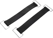 Boat Battery Strap 2pcs Reusable Elastic Straps Fastening Hooks for Cars Motorcycles