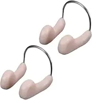 Nose Peg for Swimming Nose Clip Padded Design for Freediving Metal Pool Accessories for Adults