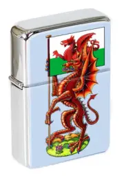 Welsh Dragon Flip Top Lighter