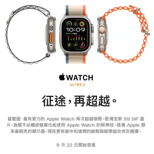 Apple Watch Ultra 2 49MM GPS+CEL 新機 現貨 蘋果手錶 原廠保固 公司貨 2023