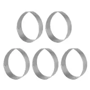 5 Pcs Cookie Mold Cutters Egg Rings for Griddle Scone Pancake