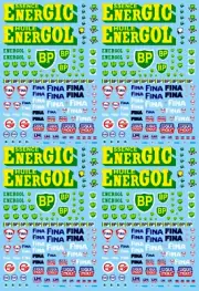 Tuning Motorsport Petrol Oil PP01 Bp Fina Sponsors 1:87 Decal