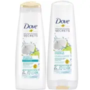 (2) Pack Dove Nourishing Rituals Coconut & Hydration Shampoo & Coditioner 12 oz