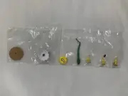 RARE UNOPENED Pikmin Agatsuma Volume 3 Figurines; Yellow Posey and 3 Yellows