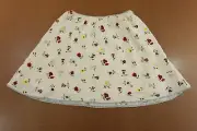 Gap × DÔEN Kids Girls SIze XL (12) Ivory Floral Print Pull On Skirt NWT