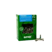 SPAX #8 x 1-5/8" Exterior Trim Head Stainless Steel Wood Deck Screws Powerdeck T