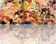 KINPLE XXL Extended Large Gaming Mouse Pad Non-Slip Water-Resistant Rubber Cloth Computer Game Mouse Mat(35.4×15.75×0.1 inch) (35.4×15.75inch(U14))