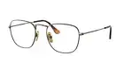 Ray-Ban Titanium Reading Glasses RB 8157V FRANK 1222 51-20 Antique Gold Frames