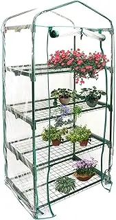 Garden Greenhouse Cover - Clear Protective Tarp with UV Resistance | Heavy Duty Outdoor Sheeting for Winter Gardening Plant Protection Seedling Growth and Seasonal Crop Coverage