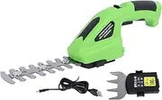 Cordless Grass Shear & Hedge Trimmer, 7.2V Electric Grass Trimmer & Shrubbery Trimmer Built in Rechargeable Battery, Portable Hedge Shear, Electric Shrub Trimmer, Grass Shear