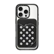 Snappy MagSafe Wallet Snappy™ BioVeg Heart Wallet MagSafe Compatible Daisy - White