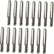 Parliky 16pcs Piano String Pins Harp String Nail for Lyre Zither Pin Dulcimer Nails Lightweight