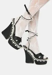 [Sugar Thrillz] Diamond Romance Platform Heels