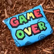 New Custom Magnetic Game Over Mallet Putter Headcover Fit Taylormade Spider
