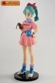 Anime Dragon Ball Z Super Girl Bulma Hold Radar PVC Figure Statue Toy Gift