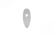 Flat Jackplate for Stratocaster Charvel Schecter Boss Tone Chrome
