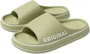 SMIUPIN Unisex-Adult Slide Sandals Soft Shower Shoes Non Slip Bathroom Slippers Lightweight Pool Slippers