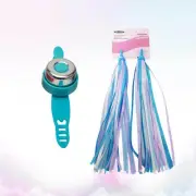 2 Pcs Scooter Parts Bike Bell for Kids Streamers and Bells Ribbons Child Baby