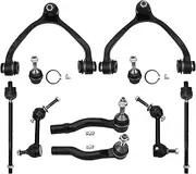 DRIVESTAR 10 PCS Front Control Arm Suspension Kit, fit 2003-2011 for Ford Crown Victoria/for Lincoln Town Car/for Mercury Grand Marquis, replace for K80040 K80038 K80141 K80140 EV455 ES3694 ES3693