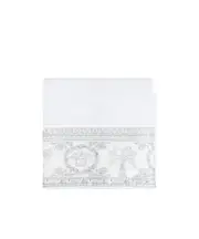 Pattern bath towel One size white