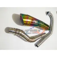 在飛比找蝦皮購物優惠-Racing Exhaust R9 H2 Rainbow c